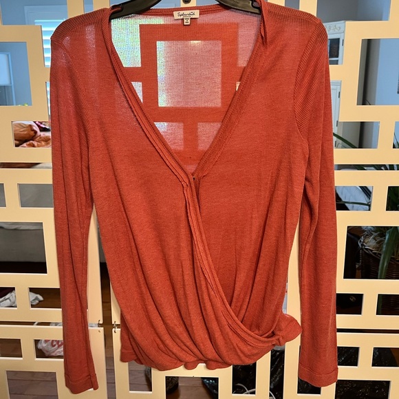 SPLENDID wrap sweater - Picture 1 of 2